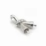 Silver 925 Rhodium Bail  16mm for deux perles  x 5 pcs