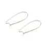 Dormeuse fil 10x20mm argent 925 x 6pcs