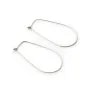 Dormeuse 20x40mm argent 925 x 2pcs