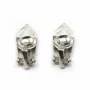 Argent 925 CliP pour perle 8-12mm x 2 st