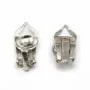 Argent 925 CliP pour perle 8-12mm x 2 st