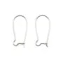 Earring with yellow zirconium, 925 Sterling Silver , 4mm  x 2pcs 