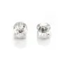 Poussoirs en argent 925 et silicone 6mm x 6pcs
