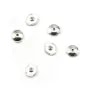 Poussoirs en argent 925, avec un système Alpa, mesurant 8mm x 2pcs