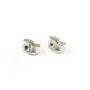 Poussette 4mm en argent 925 x 10pcs