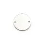 925 sterling silver round charm to engrave 10mm x 1pc