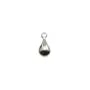 Tag "silver" en argent 925 3x6mm x 10pcs
