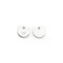 Tag "silver" en argent 925 7mm x 5pcs