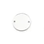 925 sterling silver round charm to engrave 12mm x 1pc