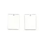 Breloque rectangulaire à graver en argent 925 10x14mm x 1pc