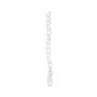 Chaîne de rallonge avec médaille en argent 925 4cm x 2pcs