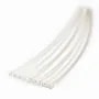 Clou tête plate 70X2X0.6mm Argent 925 x 4 st