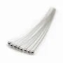 925 sterling silver rhodium pin 1.5x0.35x25mm x 10pcs