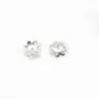 Argent 925 Coupelle en Fleur 5mm x 10pcs