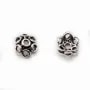 Coupelle ajouré Argent 925 6mm x 4 pcs