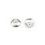 Intercalaire étoile en argent 925  12x17mm x 1pc