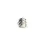 Embout pince, pour ruban en argent 925, 6mm x 2pcs