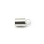 Silver 925 Rhodium TIP 4mm x 2PCS