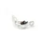 Cache noeuds 3 mm argent 925 x10 pcs