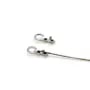 Embout mini-pince en argent 925, pour fil 0.5mm x 6pcs