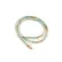 Amazonite, en forme de tube 4x13mm x 40cm