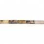 Agate crazy, en forme de rectangle 4x13mm x 40cm