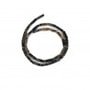 Jaspe Picasso, en forme de rectangle 4x13mm x 40cm