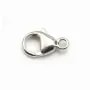 Fermoir mousqueton 7x13mm en argent 925 x 1pc