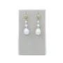 Boucle d’oreille en gold filled & perles de culture d'eau douce x 2pcs