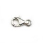 Fermoir Mousqueton, Argent 925  13mm  x 1pc