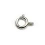Fermoir à ressort 8 mm argent 925 x1pc 