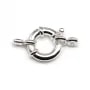 Argent 925 Fermoir bouée 12mm x 1pc