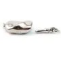 Fermoir Soufflet Rectangle, argent 925  7x14mm x1pcs