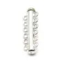 ARG 925 Fermoir Tube 6 Rang x 1pc