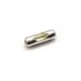 Embouts fermoir pour chaîne à billes 2mm en argent 925 x 4pcs