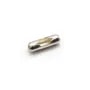 Ball chaine terminators 1.2mm sterling silver 925 x 8pcs