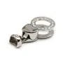 Fermoir with  zircon 15x32mm  x 1pc