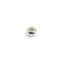 Intercalaire en argent 925, de forme ronde, de taille 2x4mm x 10pcs
