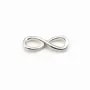 Intercalaire infini, argent 925, 5x15mm x 2pcs