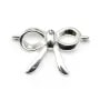 Intercalaire fleur en argent 925 16x18mm x 1pc