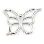 Intercalaire lune en argent 925 9x18mm x 1pc