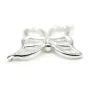 925 sterling silver spacer star 12x17mm x 1pc