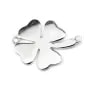 Intercalaire étoile en argent 925 12x17mm x 1pc
