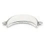 Intercalaire noeud en argent 925 12x20mm x 1pc