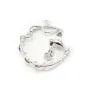 925 sterling silver hummingbird pendant  26mm x 1pc