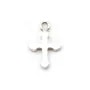 Pendentif Croix Argent 925 8x12mm x 2pcs