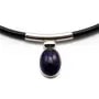 support  for cabochon oval,sterling silver, 13x18mm x 1pc