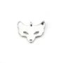 Breloque moustache en argent 925 5x10mm x 1pc