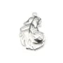 925 sterling silver feather charm 24mm x 1pc