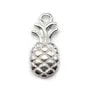 Breloque en argent 925, en forme d'ananas, 6 * 13mm  x 1pc